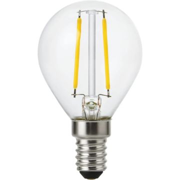 SPL E14 LED Kogellamp | 2W 2700K 220V/240V 927 | 360° Dimbaar