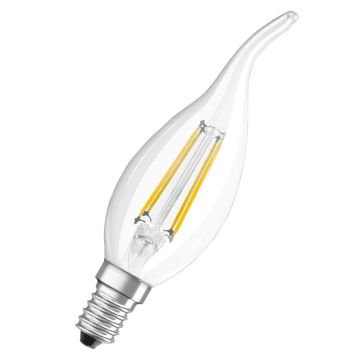 6x Osram E14 LED Kaarslamp | 4W 2700K 220V/240V 827 470Lm | 300° Ø35mm