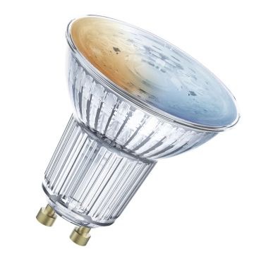 4x Ledvance Smart GU10 PAR16 LED Spot | 4.9W 2700K 220V 827 350Lm | 45° Ø50mm Dimbaar
