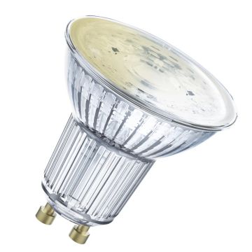 12x Ledvance Smart GU10 PAR16 LED Spot | 4.9W 2700K 0V/2V 827 350Lm | 45° Ø50mm Dimbaar