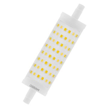 6x Osram R7s LED Buislamp | 15W 2700K 220V/240V 827 2000Lm | 300° Dimbaar 118mm