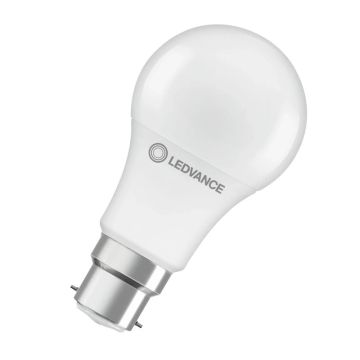 10x Ledvance B22d LED Lamp | 8W 2700K 220V/240V 827 806Lm | 180°