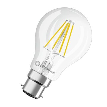 10x Ledvance B22d LED Lamp | 6.5W 2700K 220V/240V 827 806Lm | 300°