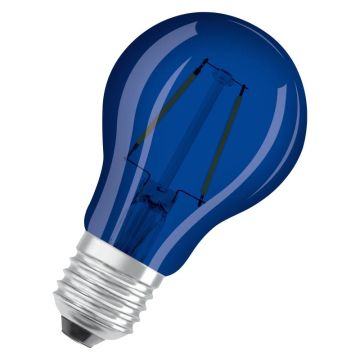 6x Osram E27 LED Lamp | 2.5W Blauw 220V/240V 90 10Lm | 300°