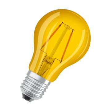 6x Osram E27 LED Lamp | 2.5W Geel 220V/240V 622 235Lm | 300°