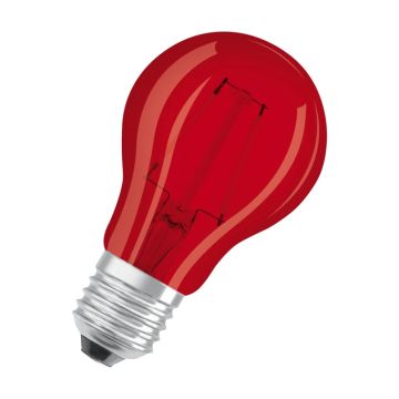 Osram E27 LED Kaarslamp | 2.5W Rood 220V/240V 410 45Lm | 300°