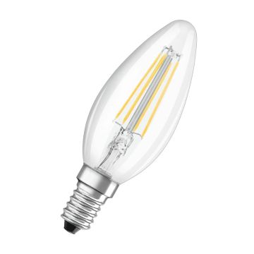 6x Osram E14 LED Kaarslamp | 3.4W 2700K 220V/240V 927 470Lm | 300° Ø35mm Dimbaar