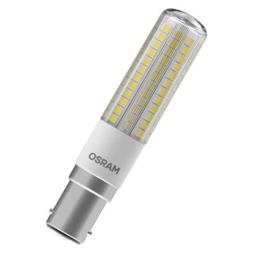 4x Osram B15d LED Buislamp | 7W 2700K 220V/240V 827 806Lm | 320°