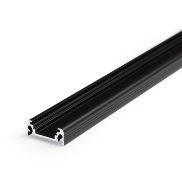VNL Profiel Surface Zwart 10mm 2Mt 