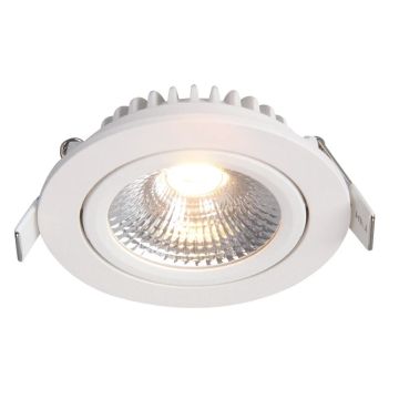 EcoDim LED Inbouwspot Ø75mm | 5W 2700K 450Lm | 927 IP54 | Dimbaar