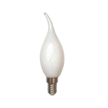 VNL Led Filament E14 Flame Milky 1.6W 2100K