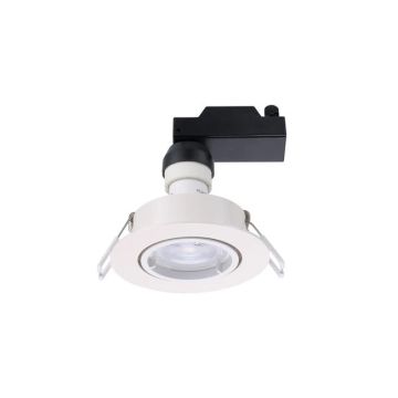 Sylvania LED Inbouwspot Ø90mm | 4.5W 3000K 345Lm | 830 IP20 | SylSpot White