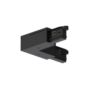 Sylvania Onderdeel | Koppeling/verbinder L-vorm | onetrack l-voeding(binnen) 3-fase zwart 9011-4/b