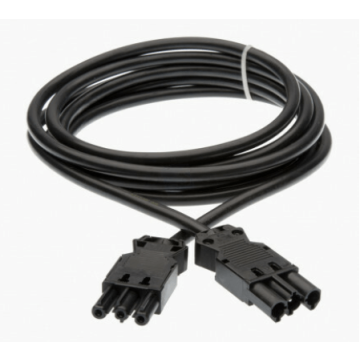 MacCable Koppelsnoer Wieland GST18/3 3m Zwart