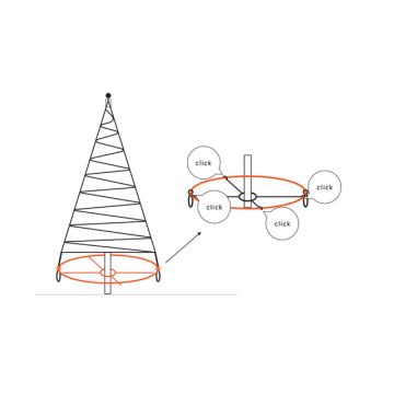 Fairybell Kerstboomring Voor Vlaggenmast