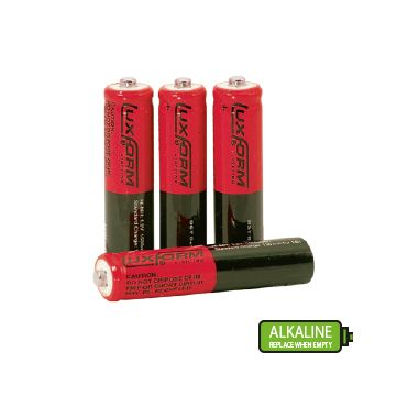 Luxform 4X Alkaline batterij | AAA 1.5V | Oplaadbaar
