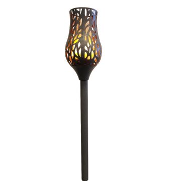 Luxform Batterij Tuinlantaarn Tulip Vlameffect