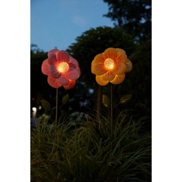 Luxform Solar Bloem 2x Anemone Roze