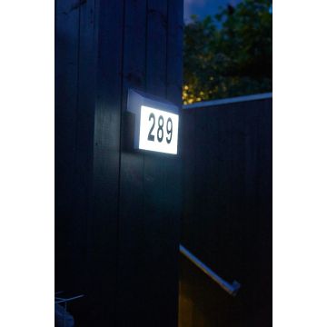 Luxform HL Solar Huisnr. Lamp Cornwall 3/20 LM