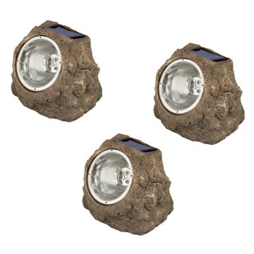 Luxform Solar 3x Rocklight Andes 