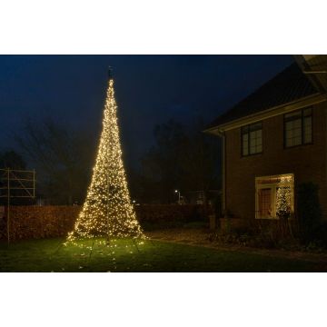 Fairybell Buitenkerstboom | 600cm 2000 LEDs | Warm Wit | Exclusief Mast