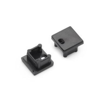 ELP Onderdeel LED-strip | end cap met kabelopening zwart smart 10mm (2 stuks)