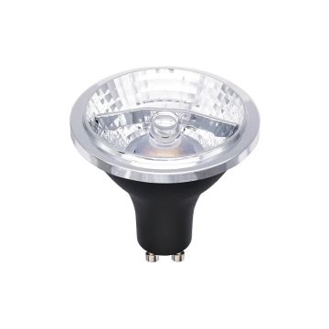 ELP GU10 LED Spot Ø70mm | 6W 2000K/3000K Zwart 540Lm | 820/830 AR70