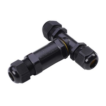 ELP Verbindingstuk | 5 pin waterproof t-connector ip68 8-12mm