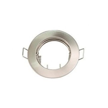 ELP gu10 armatuur dione kantelbaar rvs Ø65mm IP22