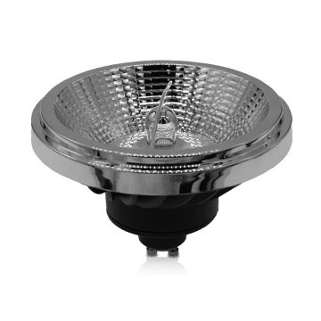 ELP GU10 LED Spot Ø111mm | 15W 4000K Zwart 1050Lm | 940 | Dimbaar AR111