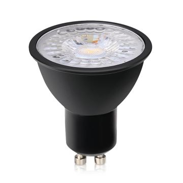 ELP GU10 LED Spot Ø56mm | 3W 3000K Zwart 249Lm | 830
