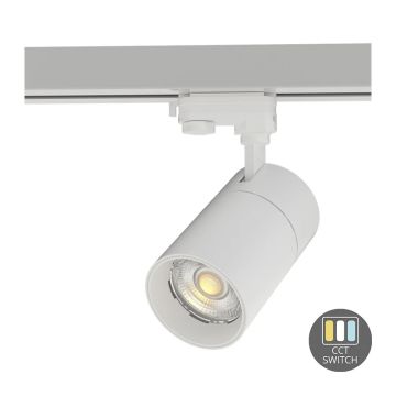 ELP 3-fase LED Railspot Wit | 30W 3000K/5000K 2850Lm | 830/850 IP22 | Dimbaar