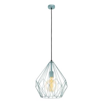 EGLO LED Hanglamp Carlton | 1X E27 Max 60W | IP20 | Mint