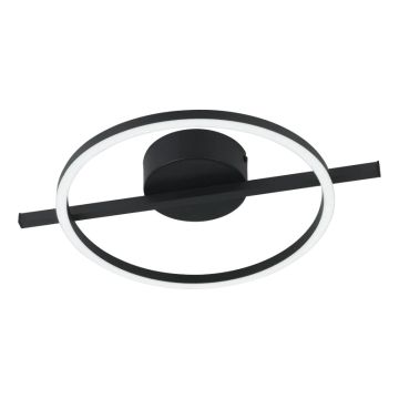 EGLO LED Plafondlamp Amandolo | 17W 2765K 1900Lm | IP20 Dimbaar | Zwart