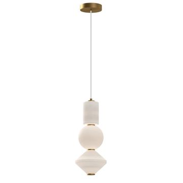 Alora Mood LED Hanglamp Bijou | 20W 3000K 830 | Aged Gold