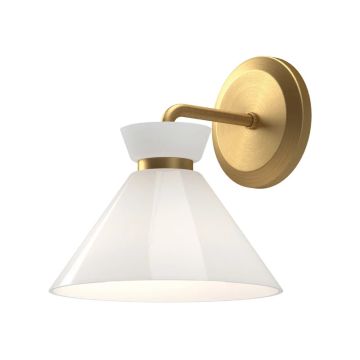 Alora Mood LED Wandlamp Halston | 1X E27 Max 40W | Brushed Gold