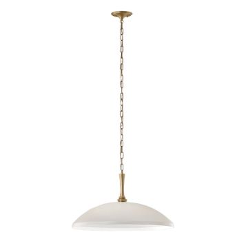 Kichler LED Hanglamp Delarosa | 1X E27 Max 60W | White & Champagne Bronze
