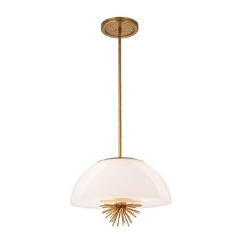 Elstead Lighting LED Hanglamp Staring | 3X E27 Max 40W | Distressed Gold