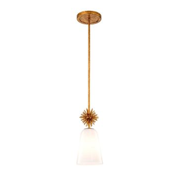 Elstead Lighting LED Hanglamp Staring | 1X E27 Max 40W | Distressed Gold