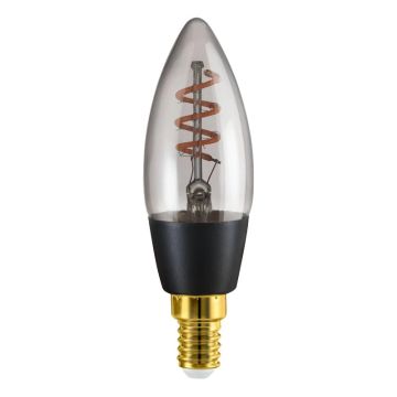 EGLO E14 LED Kaarslamp C35 Smart | 4W Smoke 150Lm Dimbaar | Zigbee