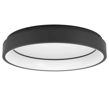 EGLO Plafondlamp Smart Marghera | 26W RGB 3120Lm | IP20 Dimbaar Zigbee | Zwart