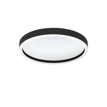 EGLO Plafondlamp Smart Montemorelos | 17.8W RGB 2150Lm | IP20 Dimbaar Zigbee | Zwart