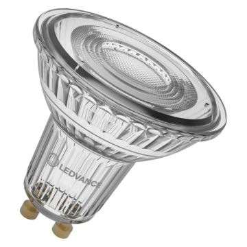 10x Ledvance GU10 PAR16 LED Spot | 6.1W 3000K 220V/240V 930 575Lm | 36° Ø50mm Dimbaar