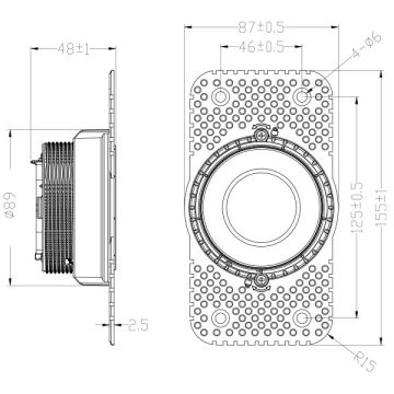 Interlight Infinity Frames | frame trimless quick rond IL-FI65F605632