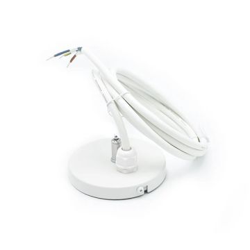 Interlight Orion Linear pendelset |  (stroom- en staalkabel) wit