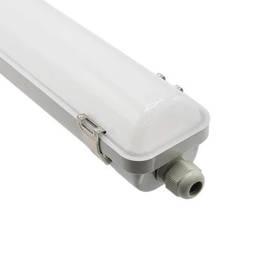 Interlight LED Waterdicht Armatuur 123cm | 21W/34W 3000K 4140Lm | 830 IP66 | Easyfit+