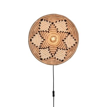 Good&Mojo LED Wandlamp Andros | E27 60W | Natural/White