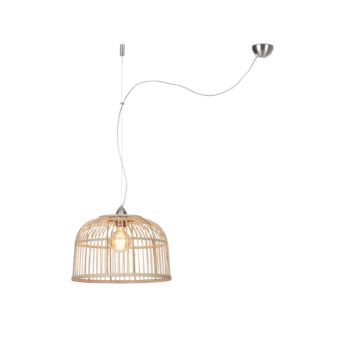 Good&Mojo Bamboe LED Hanglamp Borneo | 1X E27 Max 60W | Naturel