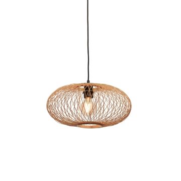 Good&Mojo Bamboe LED Hanglamp Cango | 1X E27 Max 60W | Natural