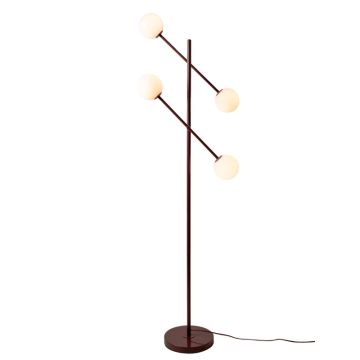 it's about RoMi LED Staande Lamp Copenhagen | 4X G9 Max 10W | Burgundy